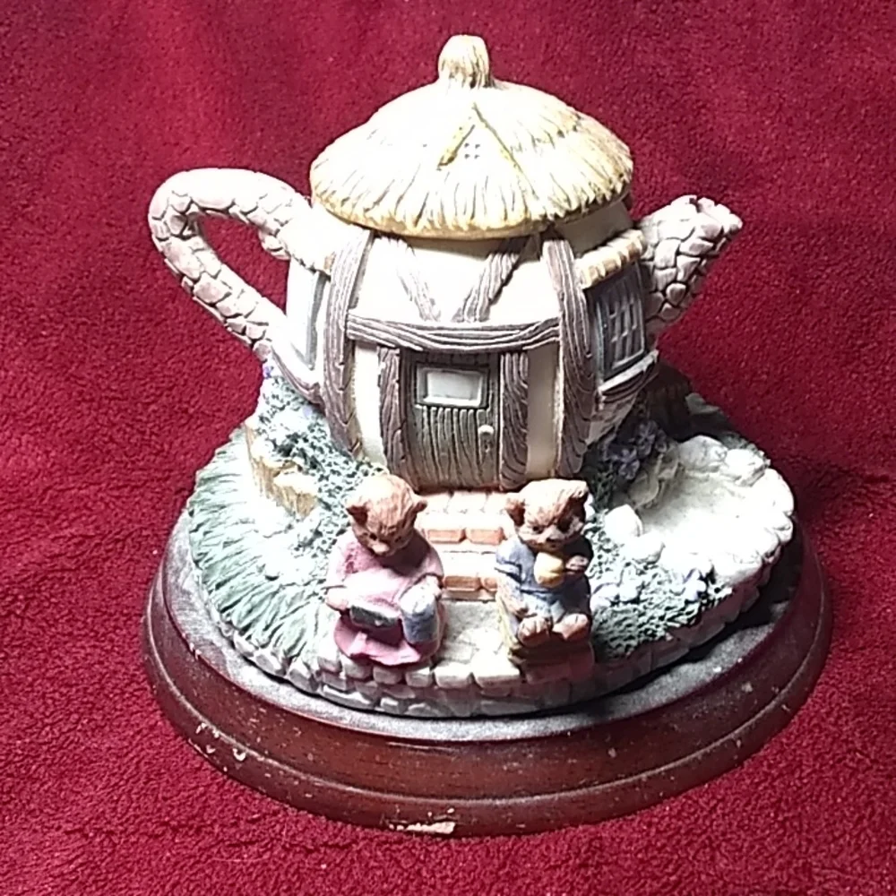 Just relaxing miniature teapot